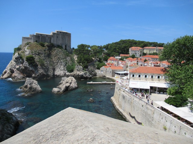 Het fort in Dubrovnik